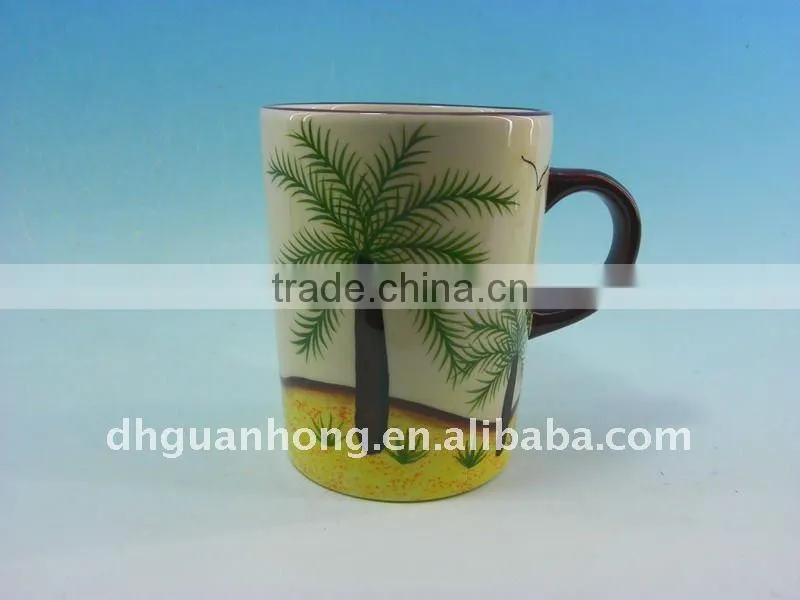 Selling fast promotional ceramic custom shaving mug