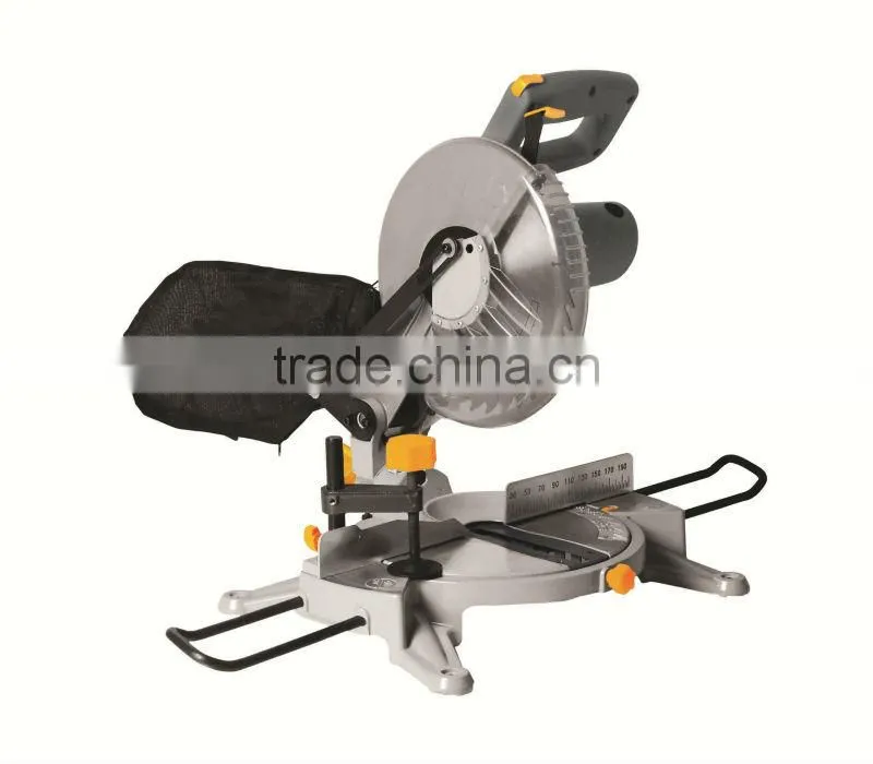 Best Selling 255mm 10" 1800W Portable Compound Miter Saw Electric Aluminium Cutting Cut Off Saw