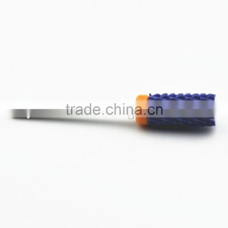 Shank Diameter 2.35mm Colored Ceramic Burr For Nail 1 Piece Huaxing large barrel