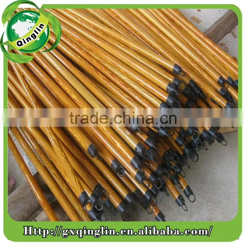 wooden broom pole pvc coated wooden broom stick wooden broom handle