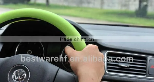 2016 new Girl use unique silicone Steering Wheel Covers