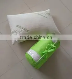 memory foam bamboo fiber cover pillow