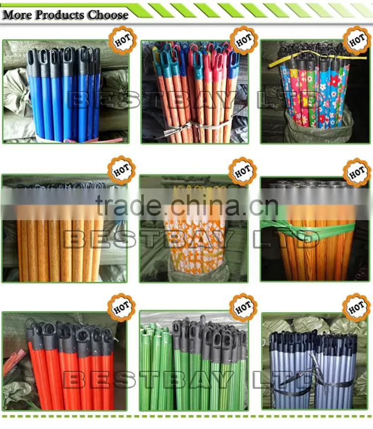 China wooden mop handle natural