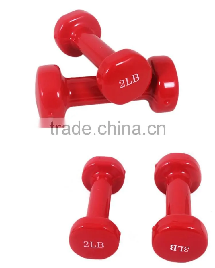 plastic Dipped Colorful Competitive price Dumbbell