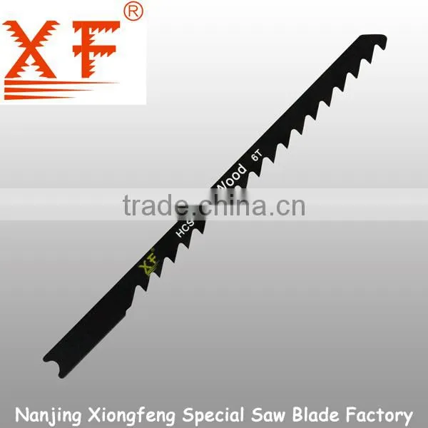 XF-U244DM: Wood cutting jig saw blades fit Bosch, AEG, Roybi....