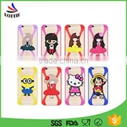 High quality universal Silicone Phone Holder Silicone Cover Ultra-Thin Phone Case for iphone 6 case custom