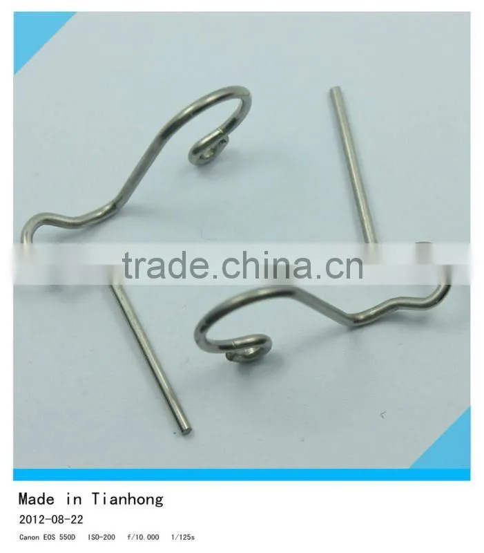 Wire forming spring made of carbon steel