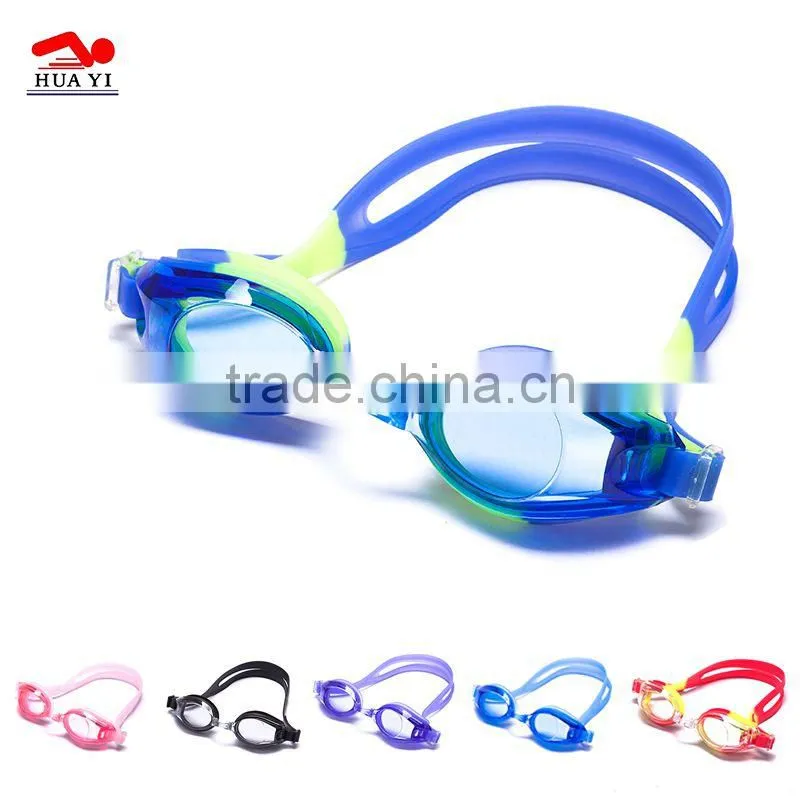 Anti glare waterproof oem branding swimming gogle