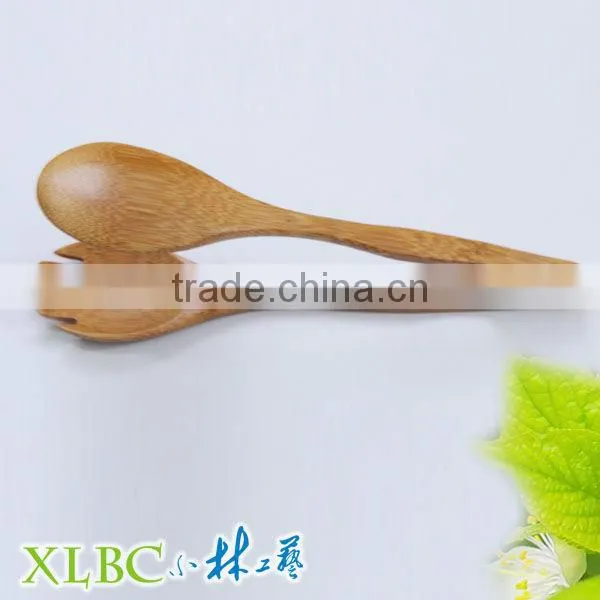 well-designed wooden combination spoon