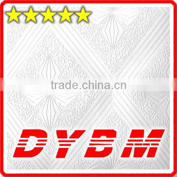 pvc gypsum ceiling board with aluminum foil