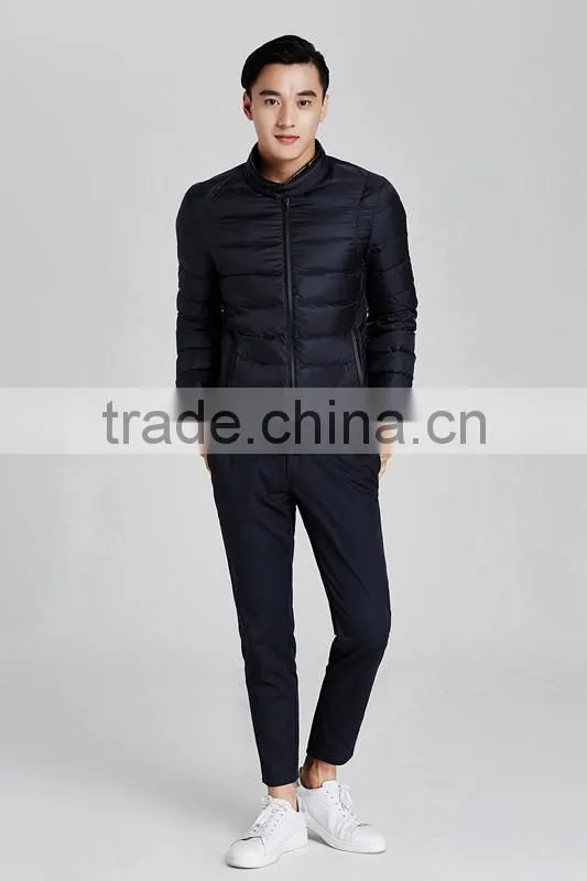 2015 customized winter duck down jacket for men