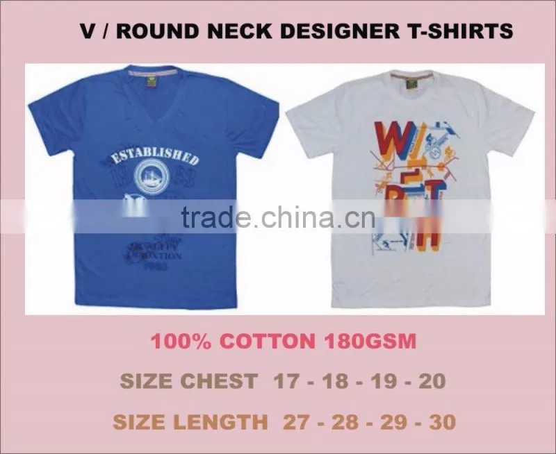 T-Shirts 100% Cotton O-Neck low price high quality