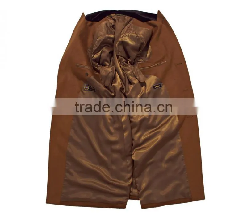 made to measure suit new design fashion color men winter coat
