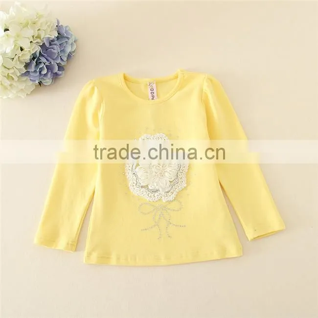 high quality kids 2015 baby winter clothes cotton/polyester kids undershirts wholesale