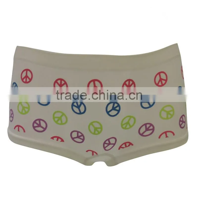 Wholesale funny printing ladies lingerie seamless women boyshorts underwear soft ladies boxers