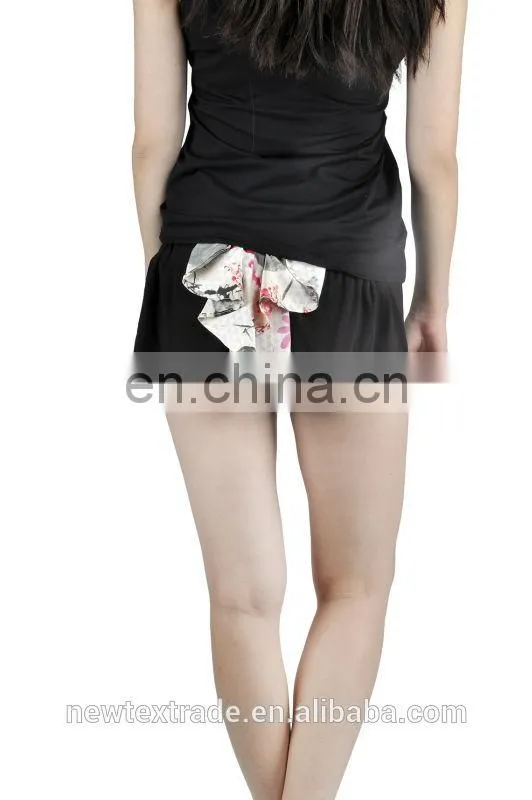 Ladies' Satin Shorts Sleepwear