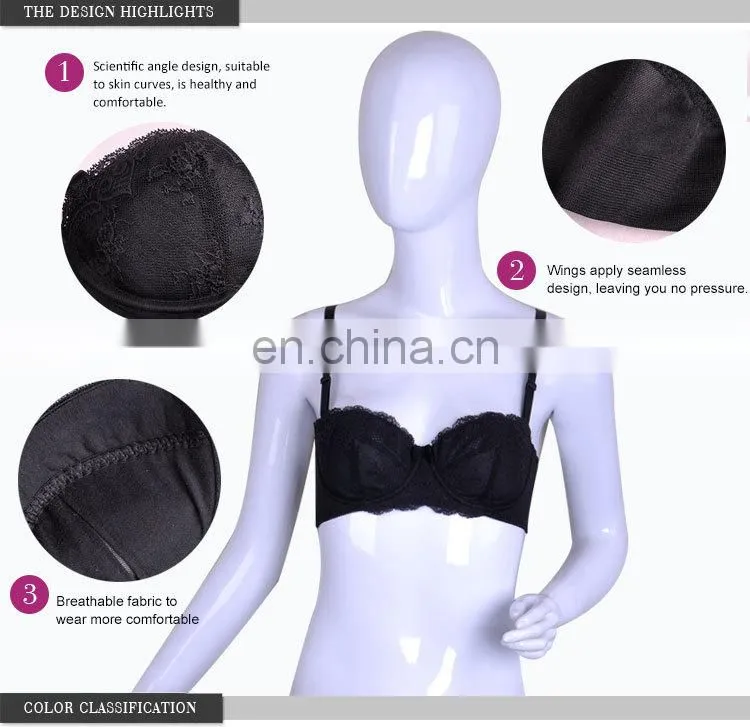 Top Sale Beautiful Cute Style Push Up Indian Girl Sexy Tube Top Sexy Bra