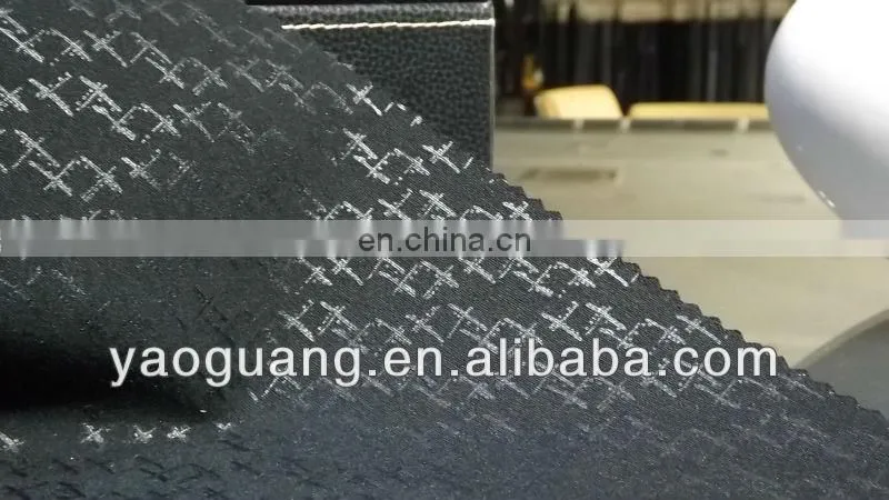knit embossing nylon rayon spandex fabric