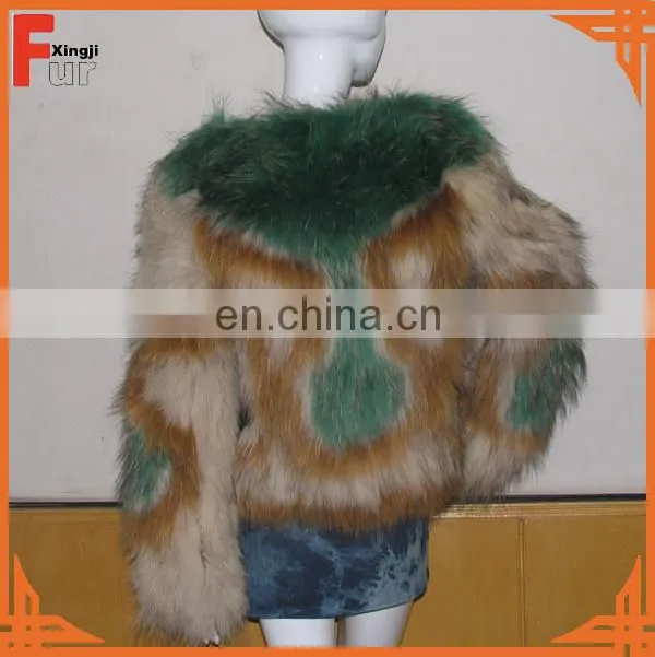 raccoon dog fur coat