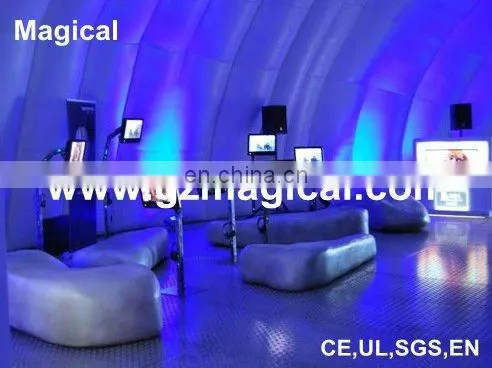 Inflatable parking tent/marquee tent