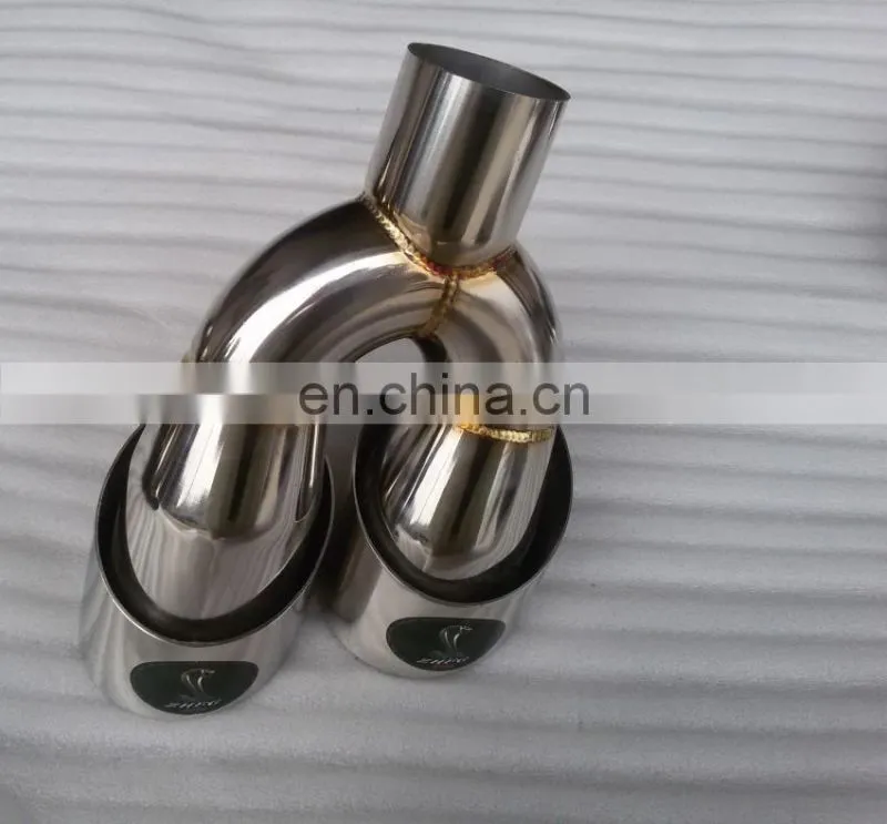 Angle Cut Chrome Exhaust Tip