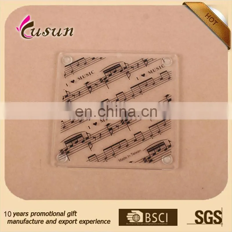 high quality craft good selling acrylic coasters for sale from china