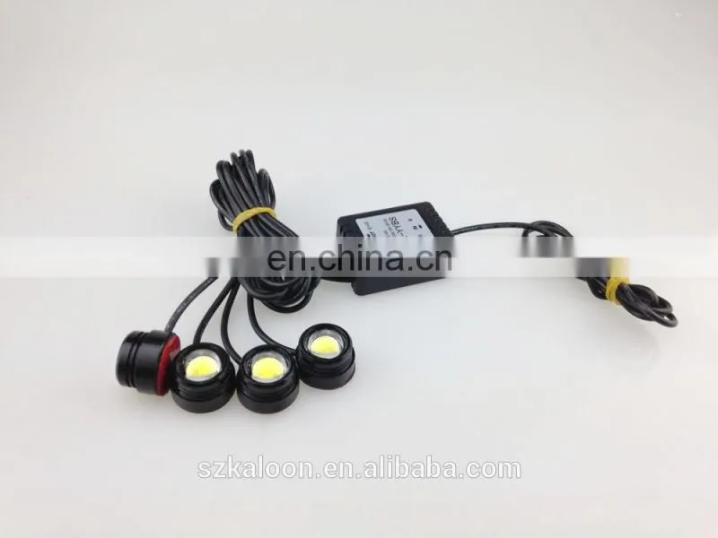 super brightness 4x3W eagle eye strobe light 4pcs/set with remote controller