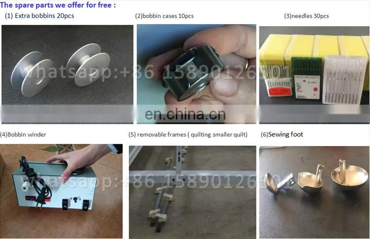 Cheap price computer controlled single head quilting machine for sale