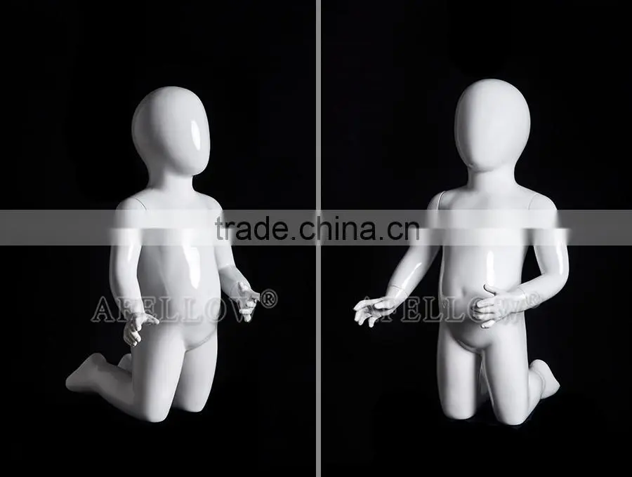 Children Fiberglass Mannequin,Abstract Kids Manikin, Cheap Dummy Model MIU1