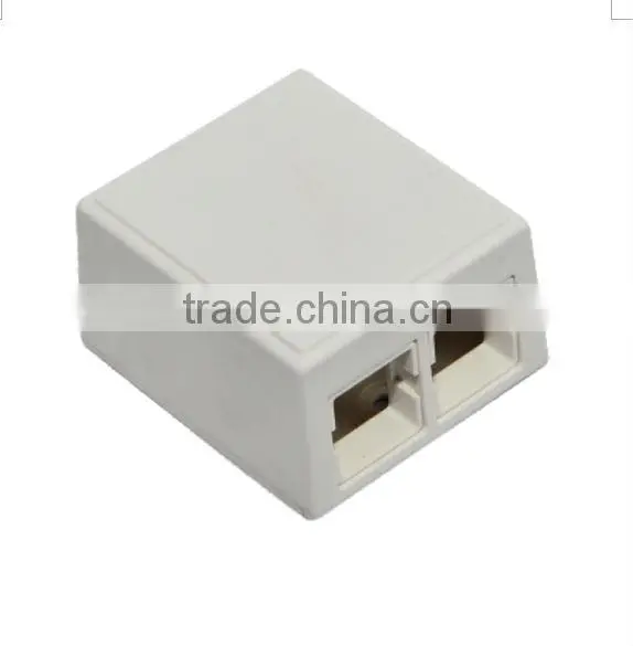 shielded RJ 45 surface jack
