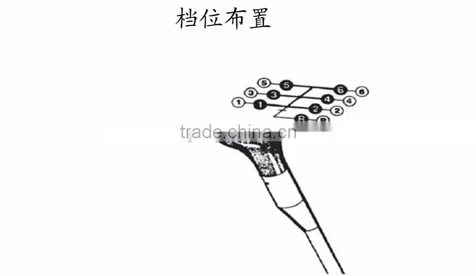 Chongqing qijiang AK/S6-90 Transmission,S6-90 truck transmission