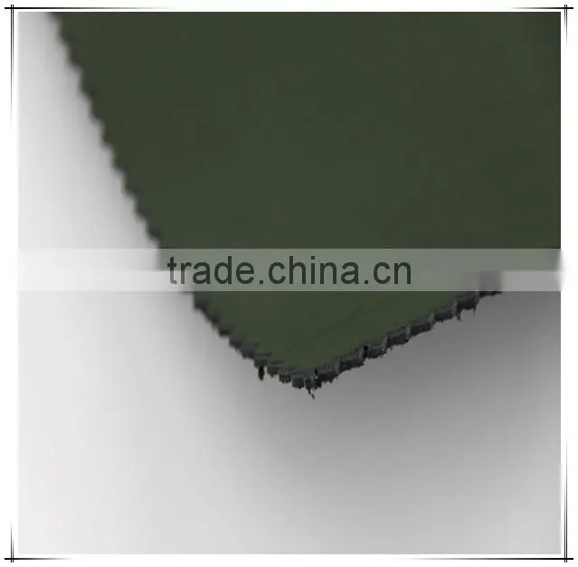 2015 Thick Brushed Pu Leather Raw Material For belt Shoe Making With Flocked Fabric