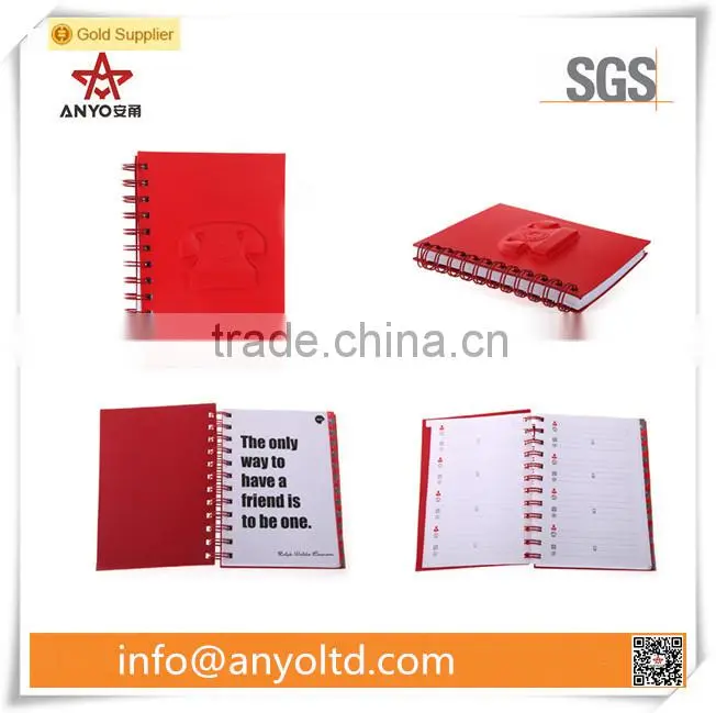 3D hardcover notebook wholesale