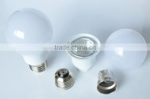 A60 aluminum heat sink 240 degree led bulb housing