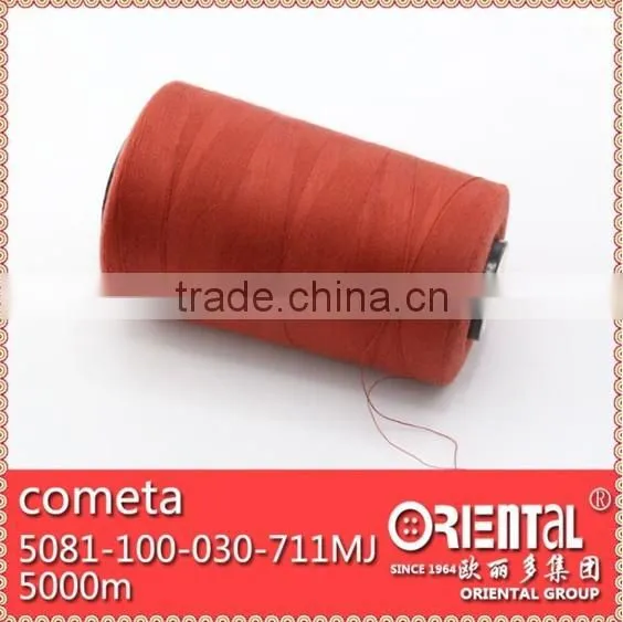 Coats cometa 100% staple spun polyester threadpoly