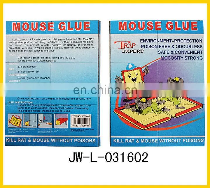 Nigeria Market Best-Selling Paper Mouse/rat catch plastic glue humane mouse trap