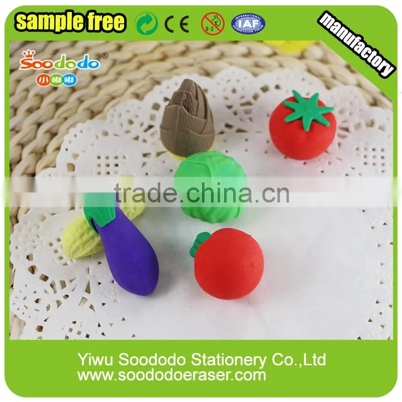 fruit shape cartoon Japanese fruit eraser for kids
