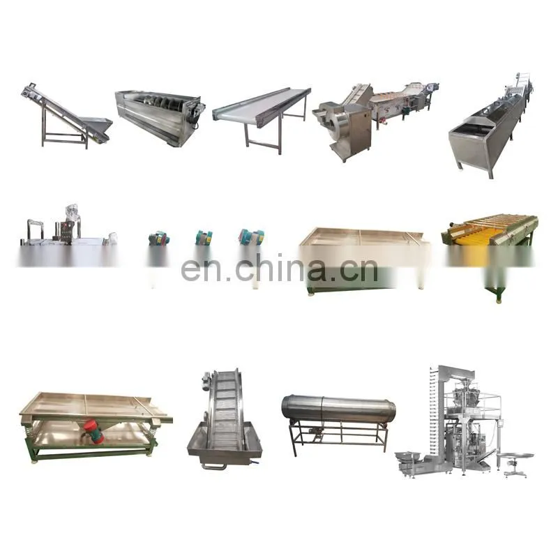 Finger Potato Chips Cutting Making Process Machine Potato Chips Production Line Fresh Potato Manufacturing Plant Semi Automatic