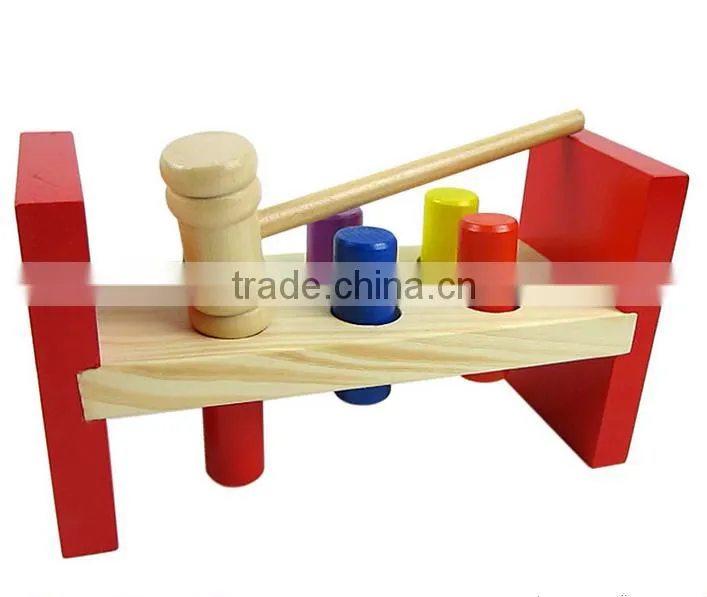New Fashion Wood Baby Game For Baby,Lovely Solid Wood Child Game For Chid,Kid Knocking Games