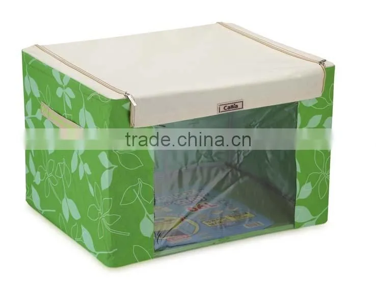 Callia oxford storage box with PVC window folding living box