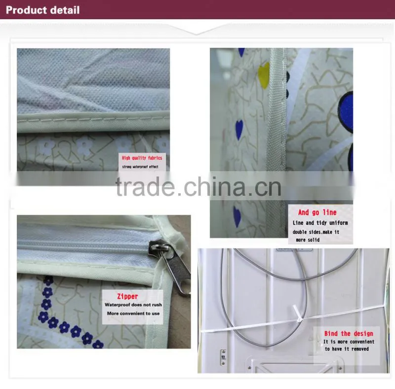 Household sunproof waterproof plastic washing machine cover dust cover