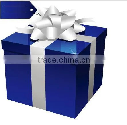 The Hign Quality Purple Grosgrain Betterfly Ribbon with Gold Edge for Valentine's day Gift Packaging
