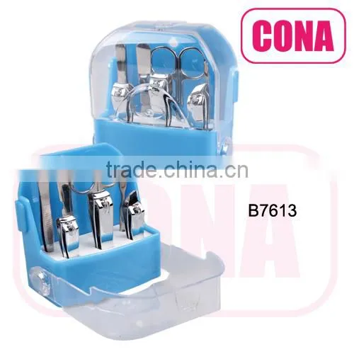 professional plastic case manicure set