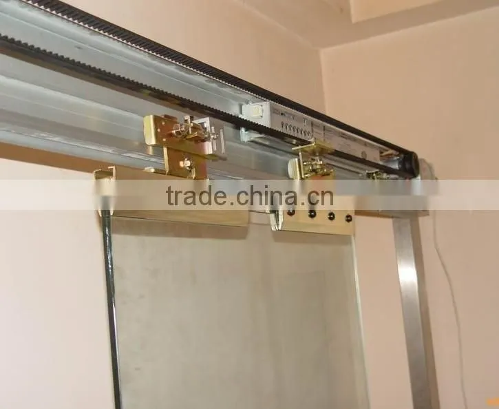 OKM sliding door opener system, commercial double glass doors, door machine