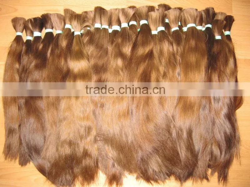 100%brazilian cheap virgin human virgin hair bulk