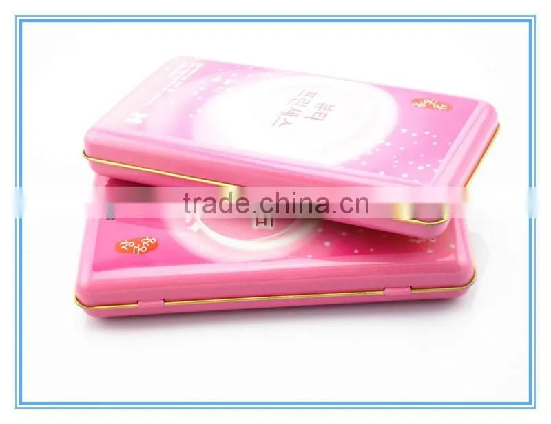 Children metal pencil tin box