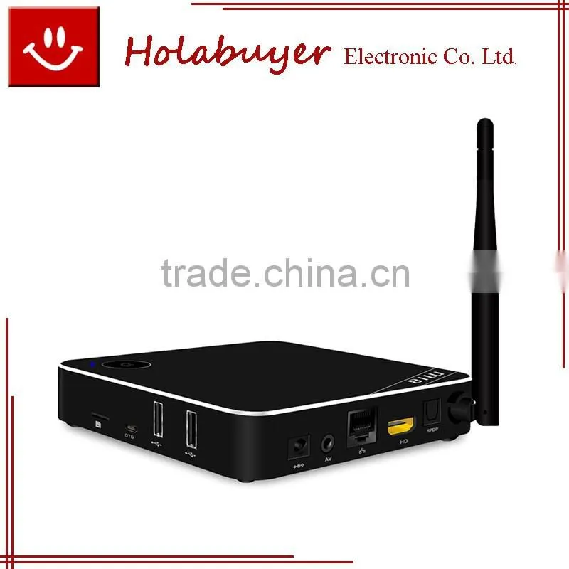 Amlogic s905 bluetooth wireless quad core android 5.1 m18 tv box