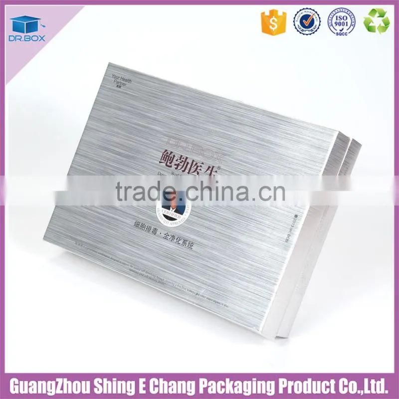 Factory direct manufactured high quality health care products packaging box