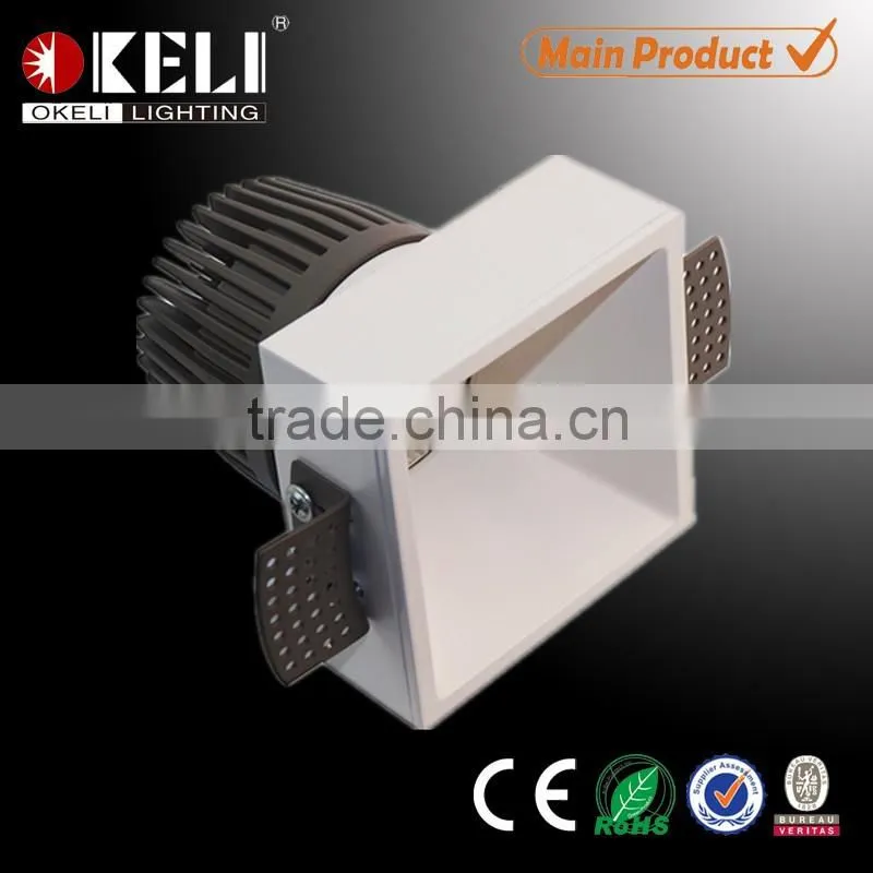 Round and square innovative design recessed led downlight