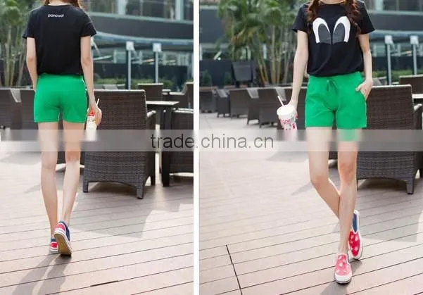 2016 Sumemr Girl's Yoga Cotton Short Sweatpants